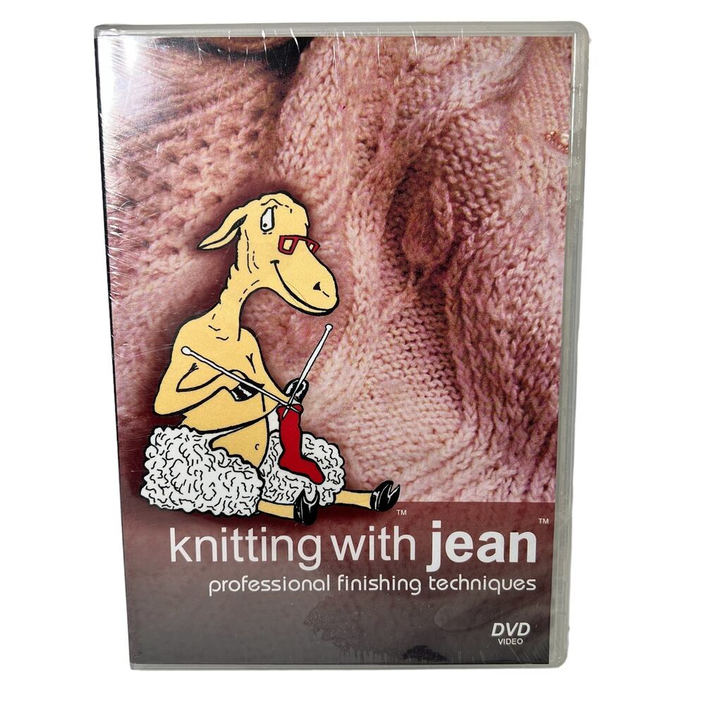 Knitting with Jean Professional Finishing Techniques DVD 2007